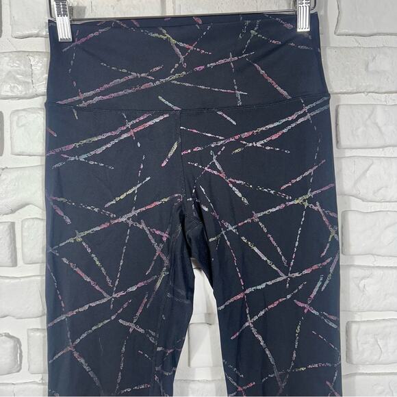 Zyia Active Abstract Hi Rise 7/8 Athletic Leggings Size 6 - Picture 7 of 14